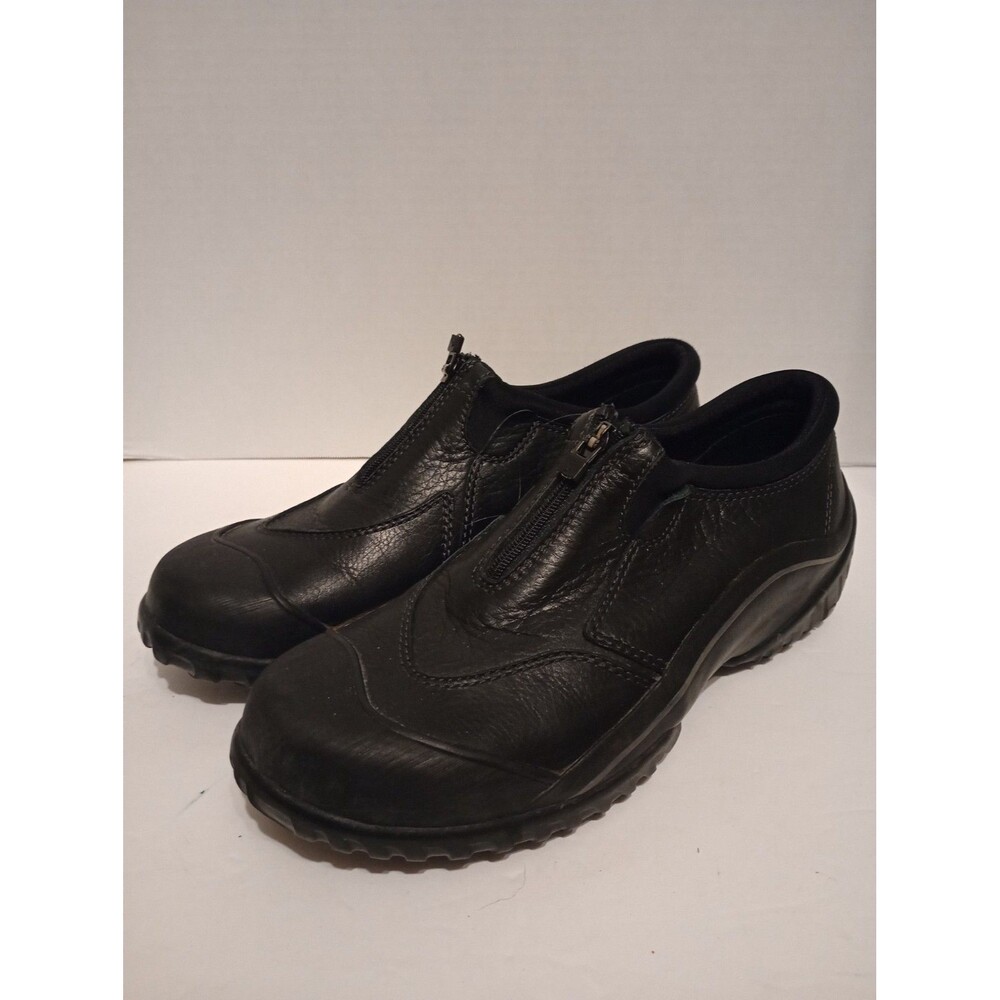 Clarks Outdoor Muckers Ruck Ridge Leather Waterproof Shoes Black Women's Size 8M